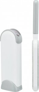 Trixie Szczotka do zbierania siersci z podstawka czyszczaca biała/szara, 33 cm 3