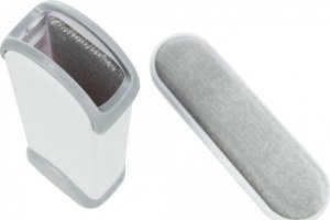 Trixie Szczotka do zbierania siersci z podstawka czyszczaca biała/szara, 33 cm 4