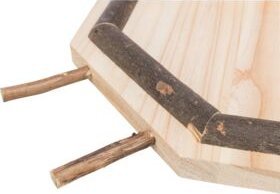 Trixie Półka z grzędami, dla ptaków, 19 x 19 cm 5