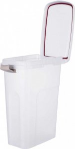 Trixie Pojemnik na karmę, 25 l/24 × 51 × 39 cm, przezroczysty/biały 2