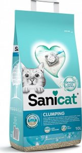 Żwirek dla kota Sanicat Classic, żwirek, dla kotów, mydło marsylskie, 10 l 1