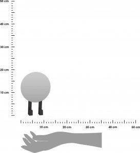 Lusterko kosmetyczne H&S Decoration Lusterko ścienne OKRĄGŁE bez ramki haczyki 13cm 3