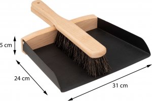 5five Zestaw zmiotka i szufelka Do sprzątania Eco* Czarna 3
