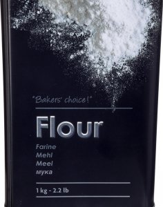 5five Ozdobna puszka na produkty sypkie Metalowa Pudełko 1kg 4