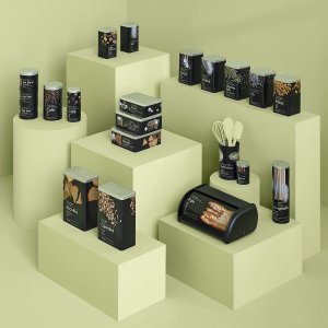 5five Puszka na produkty sypkie Z nadrukiem Wysoka 500g 2