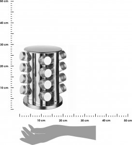 5five Metalowy stojak na przyprawy 3