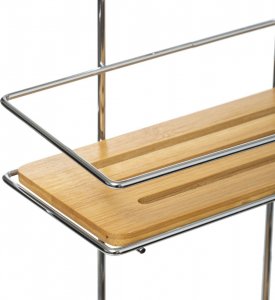 Koszyk prysznicowy 5five Dwupoziomowa półka wisząca Venterra 2