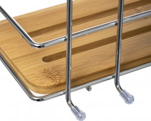 Koszyk prysznicowy 5five Półka łazienkowa bambusowa Venterra 5