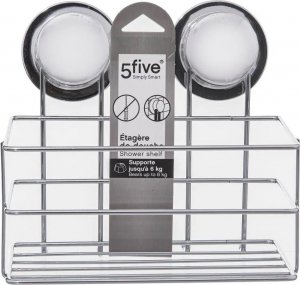 Koszyk prysznicowy 5five prostokątny chrom (105362) 2