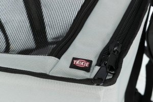 Trixie Fotel samochodowy dla psa, szary/czarny, 44 × 37 × 40 cm 8