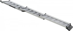 Trixie Rampa teleskopowa, czarna/szara, 40 × 78–175 cm, składana potrójnie 3