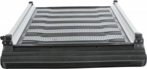 Trixie Rampa teleskopowa, czarna/szara, 40 × 78–175 cm, składana potrójnie 6