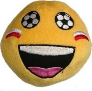 Trixie Zabawka pluszowa Soccersmiley Polska, 3 style, plusz, 9 cm 1