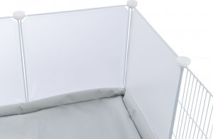 Trixie Wybieg domowy, dla kawii domowych/królików, biały, 140 x 35 x 70 cm 11