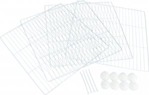 Trixie Zestaw rozszerzający do 62460, biały, metal, 35 x 35 cm, 4 panele 5