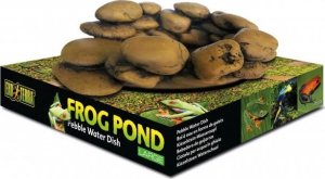 Exo Terra Frog Pond, miska dla żab, w kształcie kamieni, L, 17 x 13,5 x 6 cm/ 110 ml 1