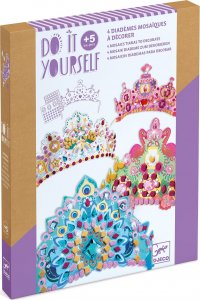 Djeco Zrób to sam Mozaiki Korony Księżniczek 2