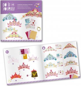 Djeco Zrób to sam Mozaiki Korony Księżniczek 5