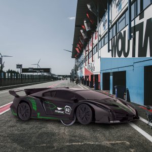 MalPlay Auto Kaskader Jeździ po Ścianach Pilot Zdalnego Sterowania 14