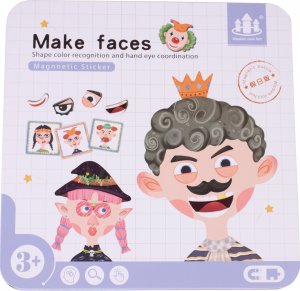 MalPlay Kolorowa Układanka Zmieniające Twarze 62 Puzzle 2