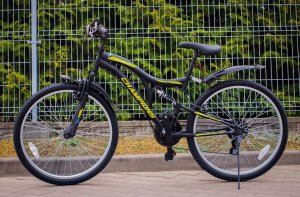 MalPlay Rower Górski MTB MalTrack Arizona Yellow 26" Rama 18" 3