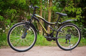 MalPlay Rower Górski MTB MalTrack Arizona Yellow 26" Rama 18" 5