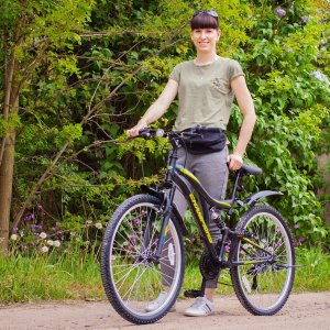 MalPlay Rower Górski MTB MalTrack Arizona Yellow 26" Rama 18" 9