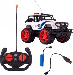 MalPlay Samochód Auto Policja Monster Truck Zdalnie Sterowany Rc 12