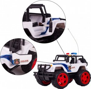 MalPlay Samochód Auto Policja Monster Truck Zdalnie Sterowany Rc 5