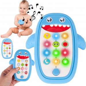MalPlay Telefon dla Malucha Wesoły Reking Shark Baby 1