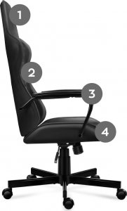 Krzesło biurowe Mark Adler Boss 4.2 Black Szary 15