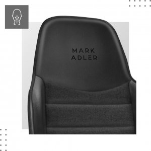 Krzesło biurowe Mark Adler Boss 4.2 Black Szary 10
