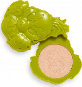 Makeup Revolution MAKEUP REVOLUTION_The Grinch x Revolution Snarky Highlighter rozświetlacz w kompakcie 3g 5