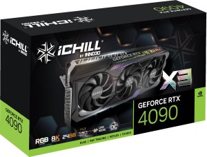 Karta graficzna Inno3D GeForce RTX 4090 ICHILL X3 24GB GDDR6X (C40903-246XX-1833VA47) 3