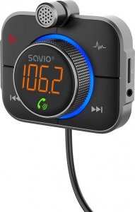 Transmiter FM Savio Savio TR-14 Transmiter FM z Bluetooth i ładowarką PD 6
