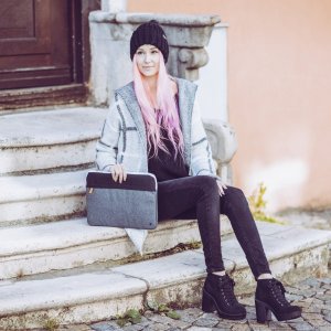 Etui Hama Florenz 13.3" Czarno-szary 5