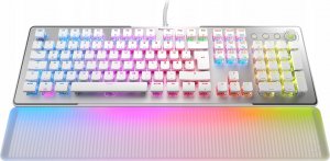 Klawiatura Roccat KLAWIATURA ROCCAT VULCAN II MAX AIMO RGB, RED SWITCH, BIAŁA 14