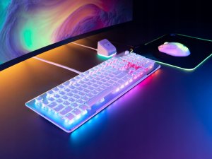 Klawiatura Roccat KLAWIATURA ROCCAT VULCAN II MAX AIMO RGB, RED SWITCH, BIAŁA 2