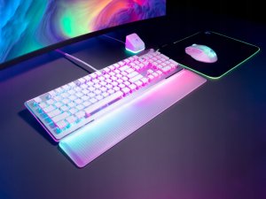 Klawiatura Roccat KLAWIATURA ROCCAT VULCAN II MAX AIMO RGB, RED SWITCH, BIAŁA 4