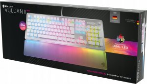 Klawiatura Roccat KLAWIATURA ROCCAT VULCAN II MAX AIMO RGB, RED SWITCH, BIAŁA 7