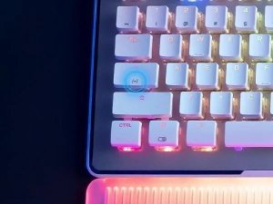 Klawiatura Roccat KLAWIATURA ROCCAT VULCAN II MAX AIMO RGB, RED SWITCH, BIAŁA 9