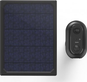 Kamera IP Hama Kamera zewnętrzna WiFi akumulatorowa z panelem słonecznym, czujnikiem ruchu i noktowizorem 1080p 2
