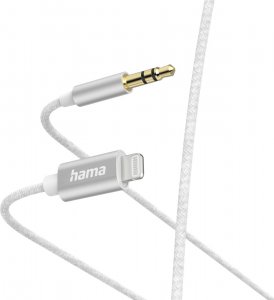 Kabel USB Hama Lightning - mini Jack 3.5 mm 1 m Biały (002015220000) 1
