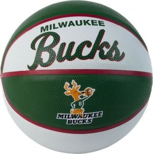 Wilson Wilson NBA Team Retro Milwaukee Bucks Mini Ball WTB3200XBMIL Zielone 3 1