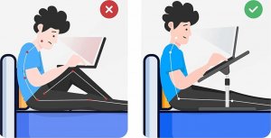 Mozos Stolik podstawka pod laptopa regulowana GAME-SL2 7