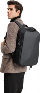 Plecak Mozos PM37 na laptopa antykradzieżowy USB 20-32L TSA 5
