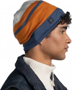 Buff Buff Merino Move Beanie 1302217011000 Pomarańczowe One size 3