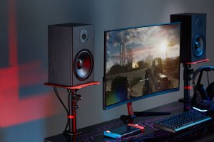 Mozos MSK4 statywy biurkowe podstawki pod kolumny głośnikowe para 4