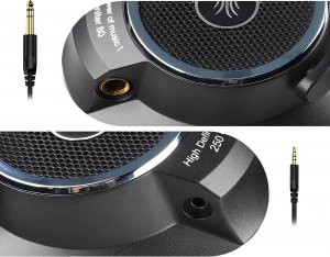 Słuchawki OneOdio ONEODIO MONITOR 80 słuchawki nauszne czarne DJ 11