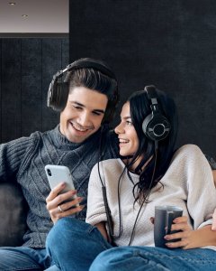 Słuchawki OneOdio MONITOR 60 słuchawki nauszne czarne DJ 6